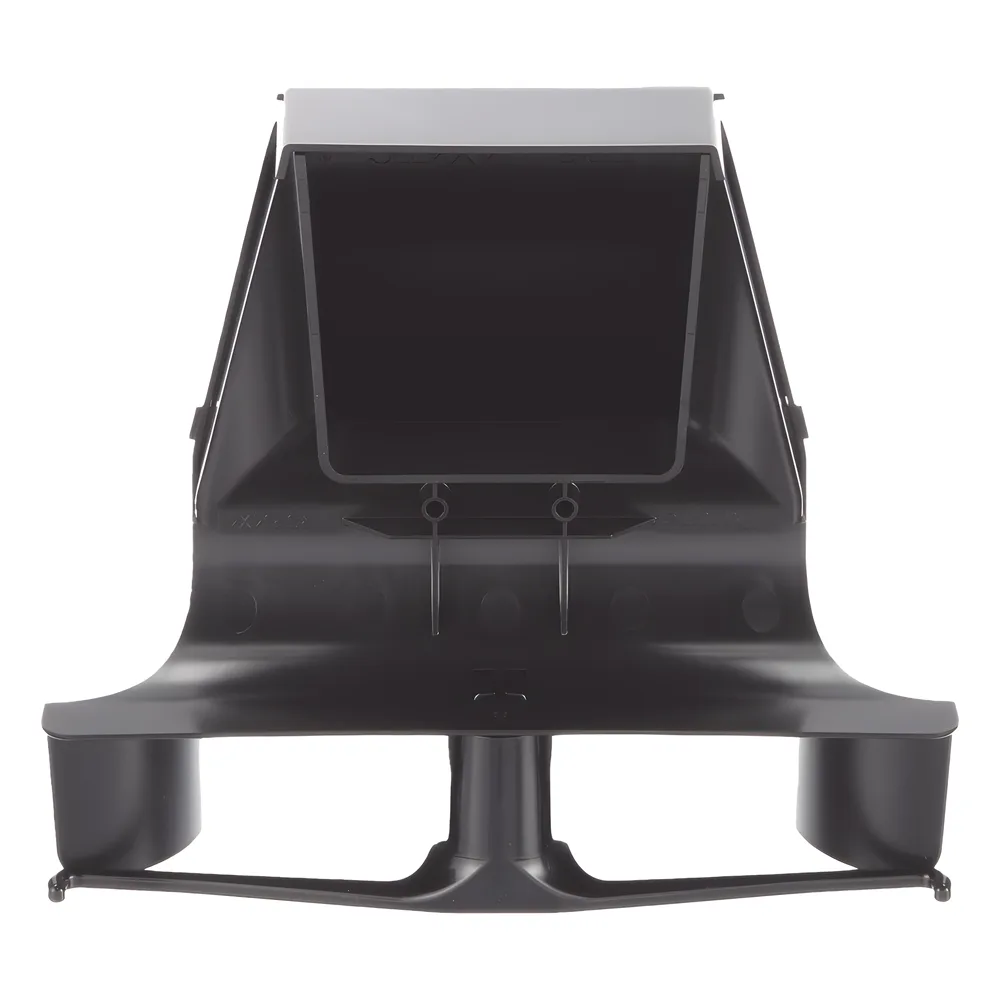Bajada Para Canaleta FiberRunner™, Uso con Medidas 4x4, 6X4, 12X4, o 24X12, Con Reducción a 4X4, Color Negro – vista 3