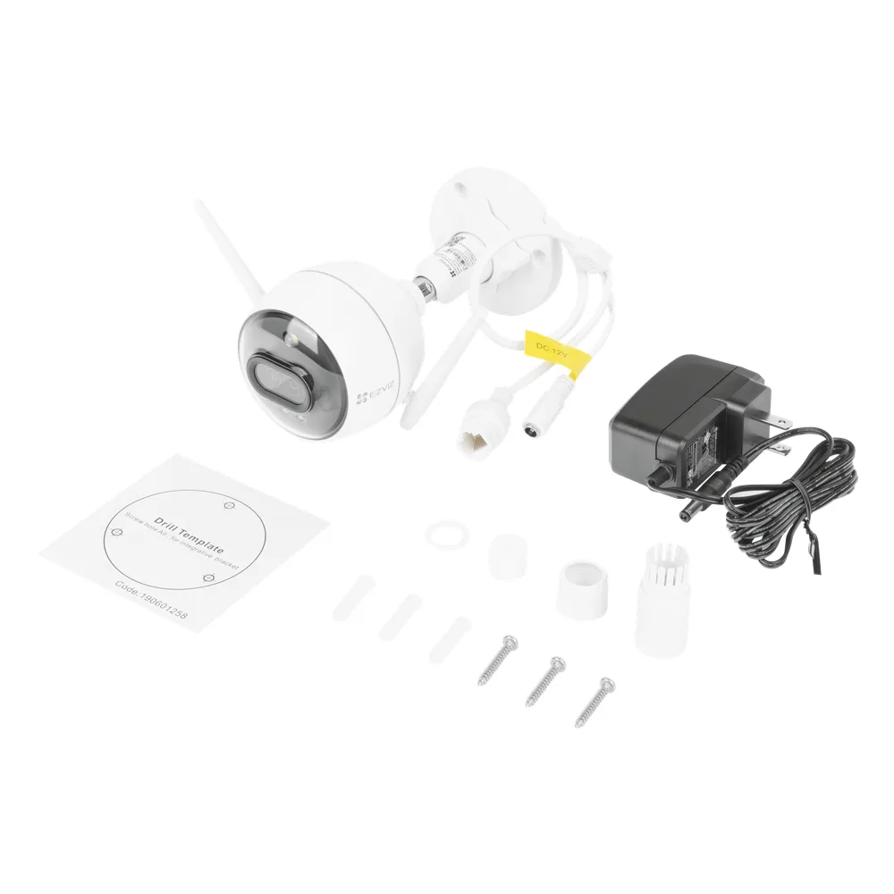 Bala IP 2 Megapíxel / Wi-Fi  / Doble Lente / COLORES EN OSCURIDAD / Deteccion de Personas o Vehículos  / Cruce de Línea / Intrusión a un área / Audio de dos vías / Luz Estroboscópica / Sirena / MicroSD – vista 5