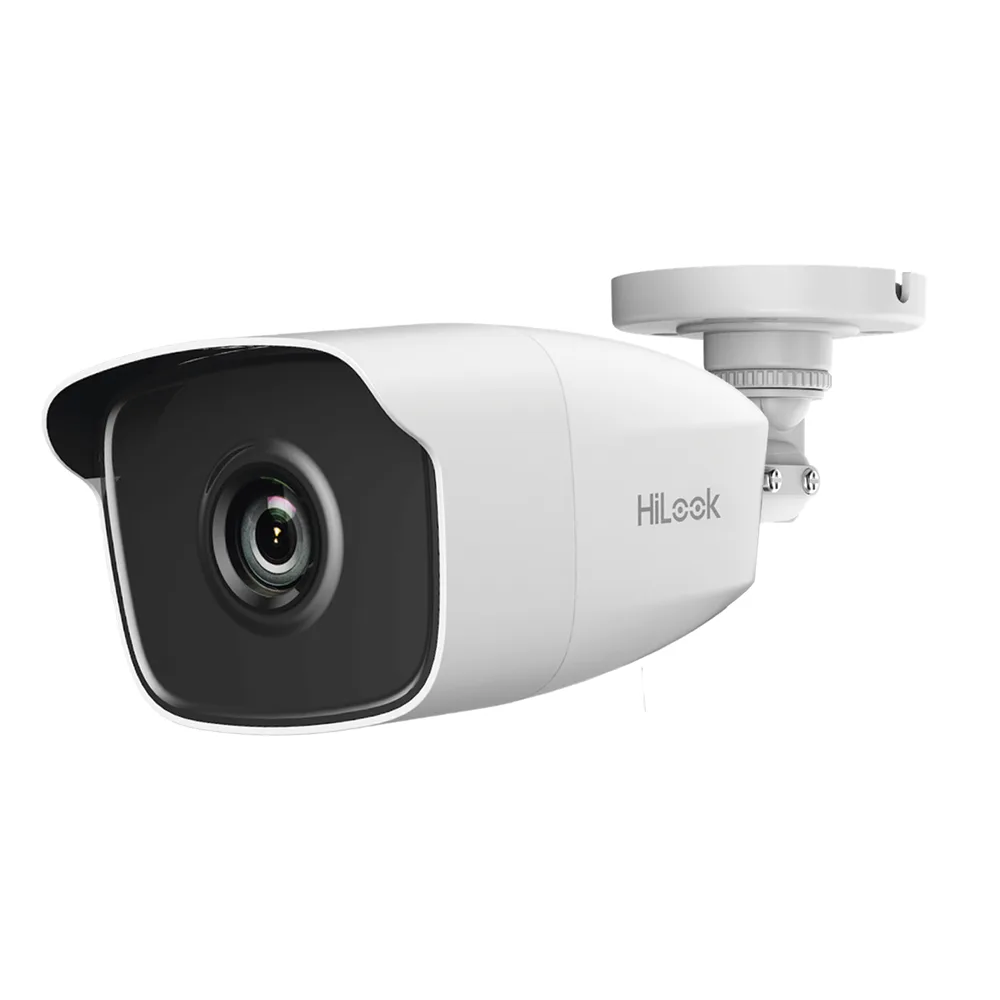 Bala TURBOHD 2 Megapíxeles (1080p) / Gran Angular 103º / Lente 2.8 mm / METAL / IR EXIR Inteligente 40 mts / Exterior IP66 / TVI-AHD-CVI-CVBS / dWDR