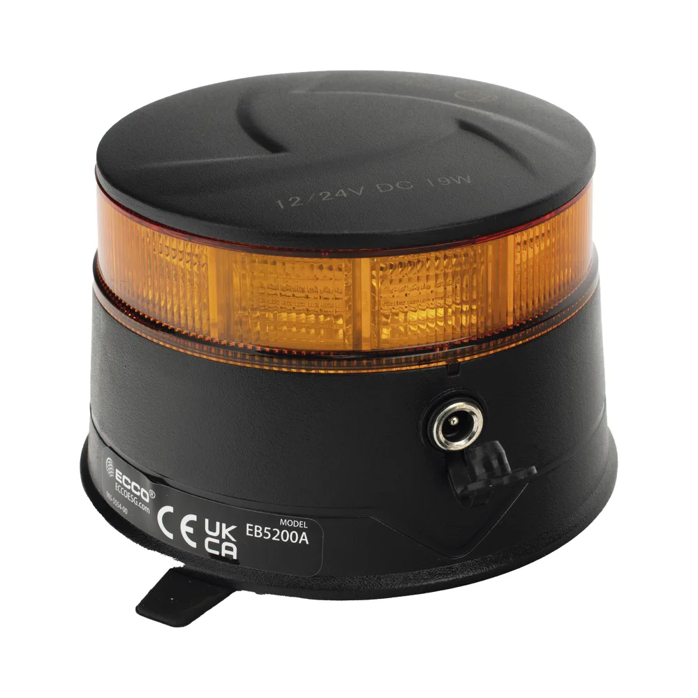 Baliza LED Recargable, Compacta y Discreta, Color Ámbar, Con Montaje Magnético y de Succión – vista 4