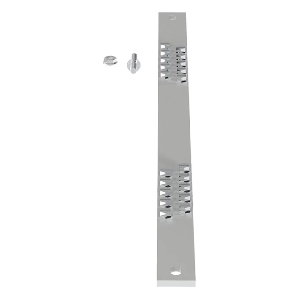 Barra de Conexión a Tierra, Para Rack de 19", Con 20 Orificios Para Conexión Rápida de Equipos, Incluye 20 Tornillos # 12-24 x 1/2" Instalados – vista 4