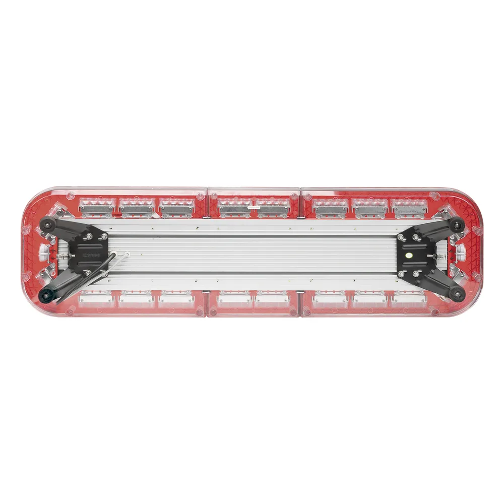 Barra de luces LED de 47" con 86 LED de alta potencia, color rojo, ideal para equipar ambulancias y unidades de bomberos – vista 4
