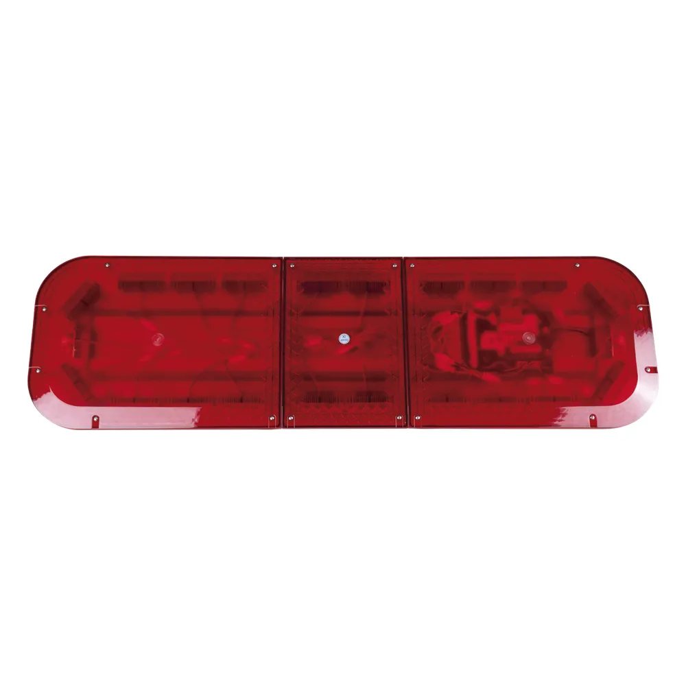Barra de luces LED de 47" con 86 LED de alta potencia, color rojo, ideal para equipar ambulancias y unidades de bomberos – vista 5
