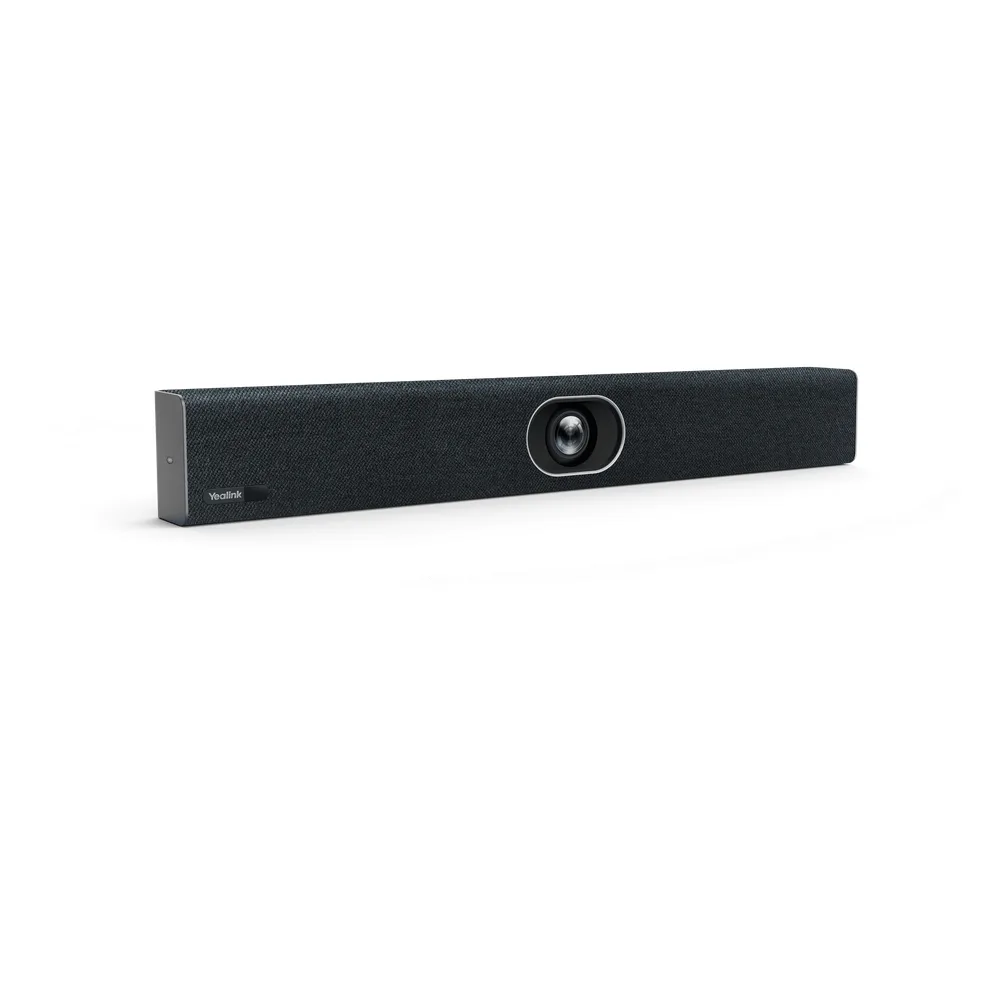 Barra de Videoconferencia Yealink UVC 40 E2 para Salas Pequeñas con IA Avanzada y Seguimiento Automático de Orador