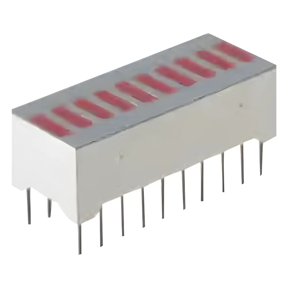 Barra Gráfica de 10 segmentos LED Rojos tipo LTA-1000