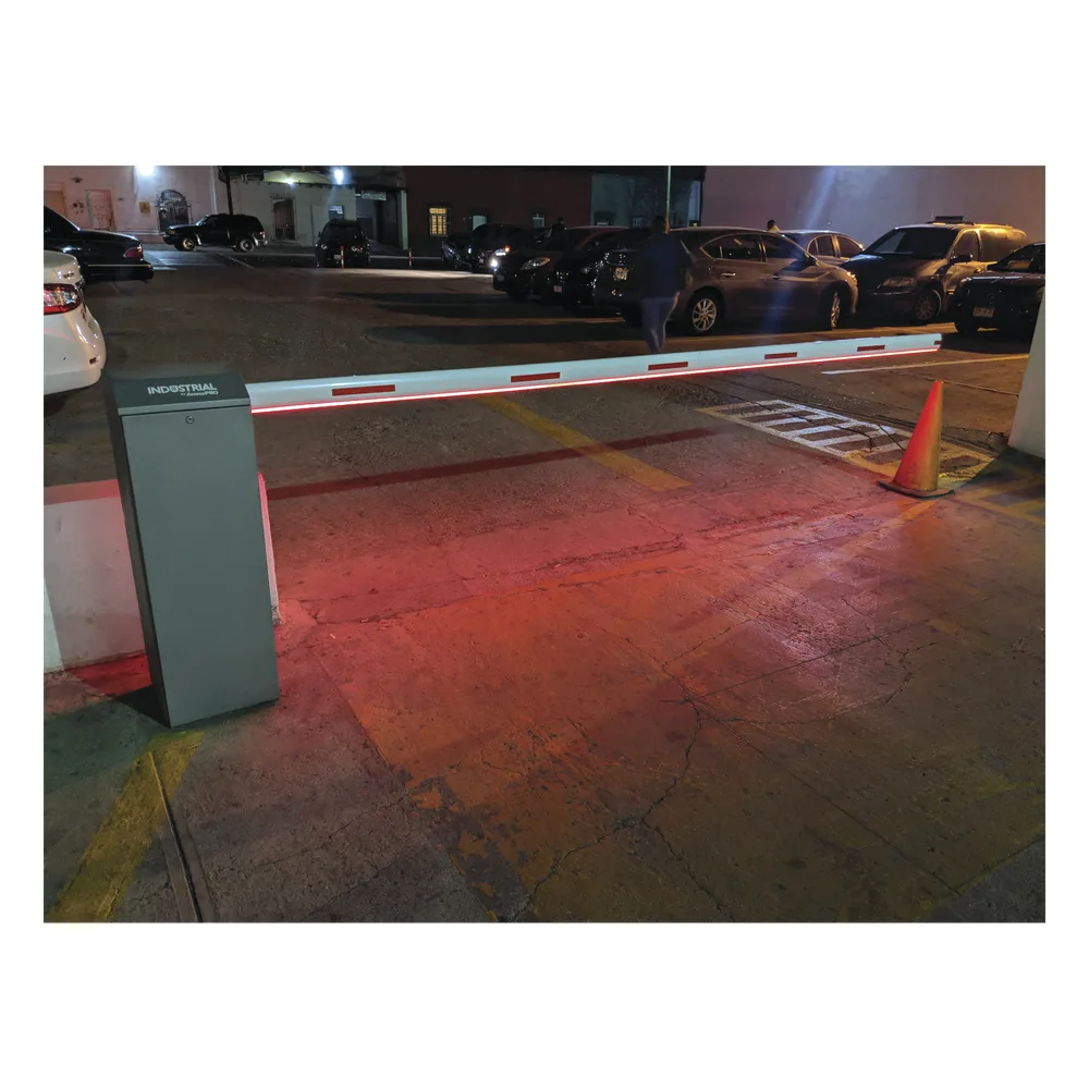 Barrera vehicular derecha / Soporta Brazo de hasta 3 m / Apertura en 1.5 s / Final de Carrera Ajustable por Programación / – vista 10