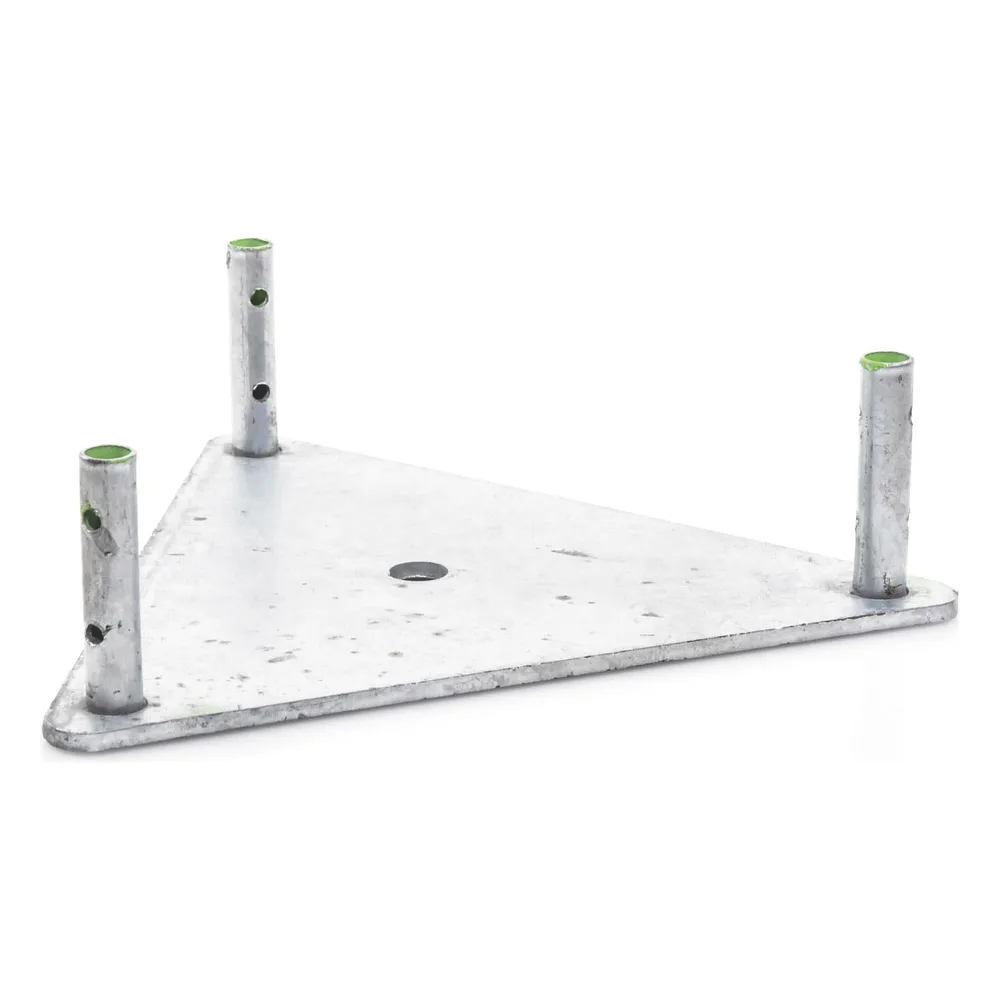 Base para Torre Sección STZ30G Galvanizada por Inmersión en Caliente. – vista 3