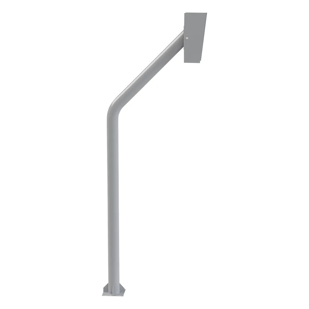 Base tipo tubular para instalación de Lectora RFID. – vista 2