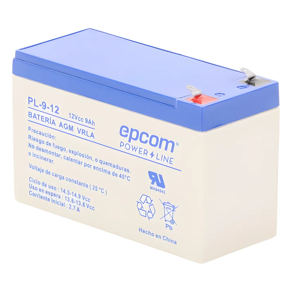 Batería 12 Vcc / 9 Ah / UL / Tecnología AGM-VRLA / Para uso en equipo electrónico Alarmas de intrusión / Incendio/ Control de acceso / Video Vigilancia / Terminales F1 / Cargador recomendado CHR-80. – vista 7