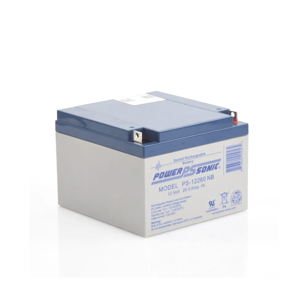 Batería 12V, 26AH, Para Respaldo, Tecnologías AGM/VRLA, 5 Años Vida Útil, Terminales NB, Reconocida UL – vista 4
