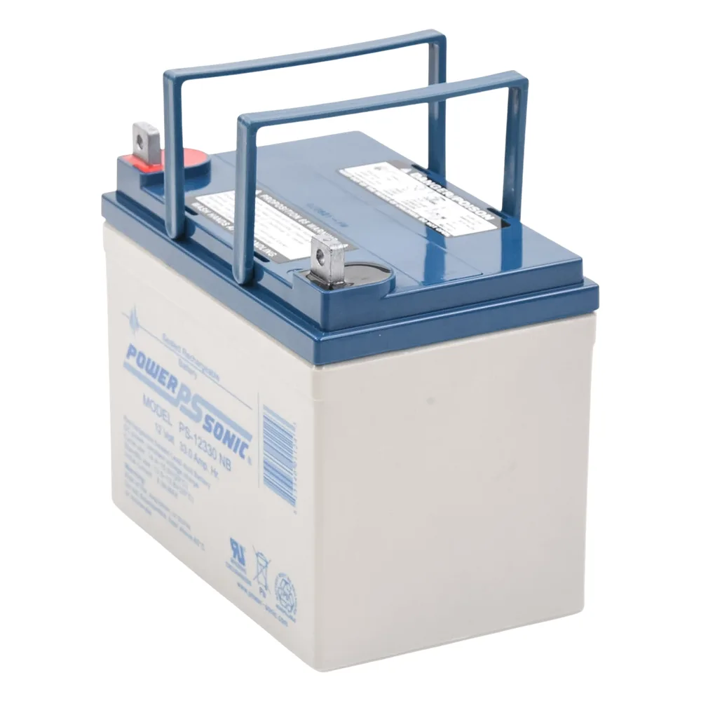 Batería 12V, 33AH, Para Respaldo, Tecnologías AGM/VRLA, 5 Años Vida Útil, Terminales tipo NB, Reconocida UL – vista 2