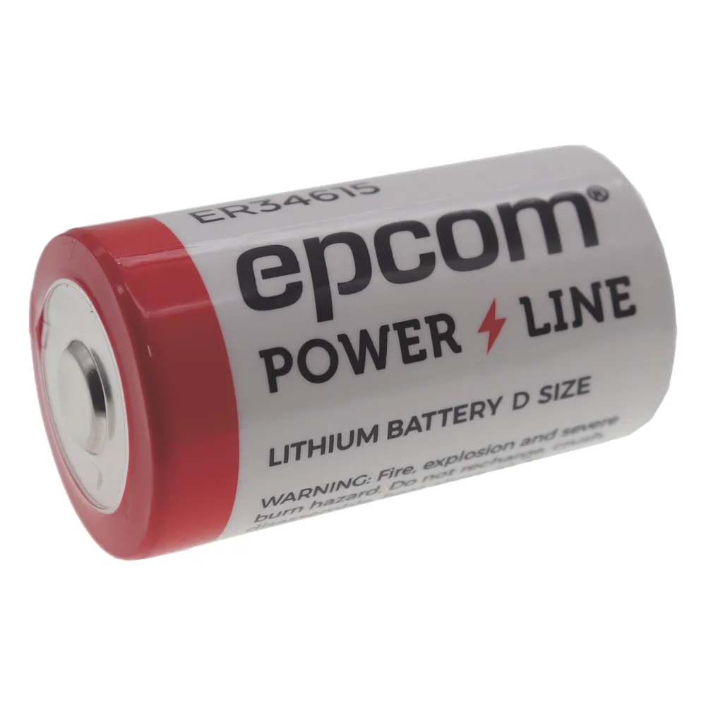 Batería de Litio ER34615 Tamaño D / 3.6V / 19Ah / Li-SOCl2 / No Recargable / Operación -60°C a +85°C / Electrolito Antiinflamable – vista 2