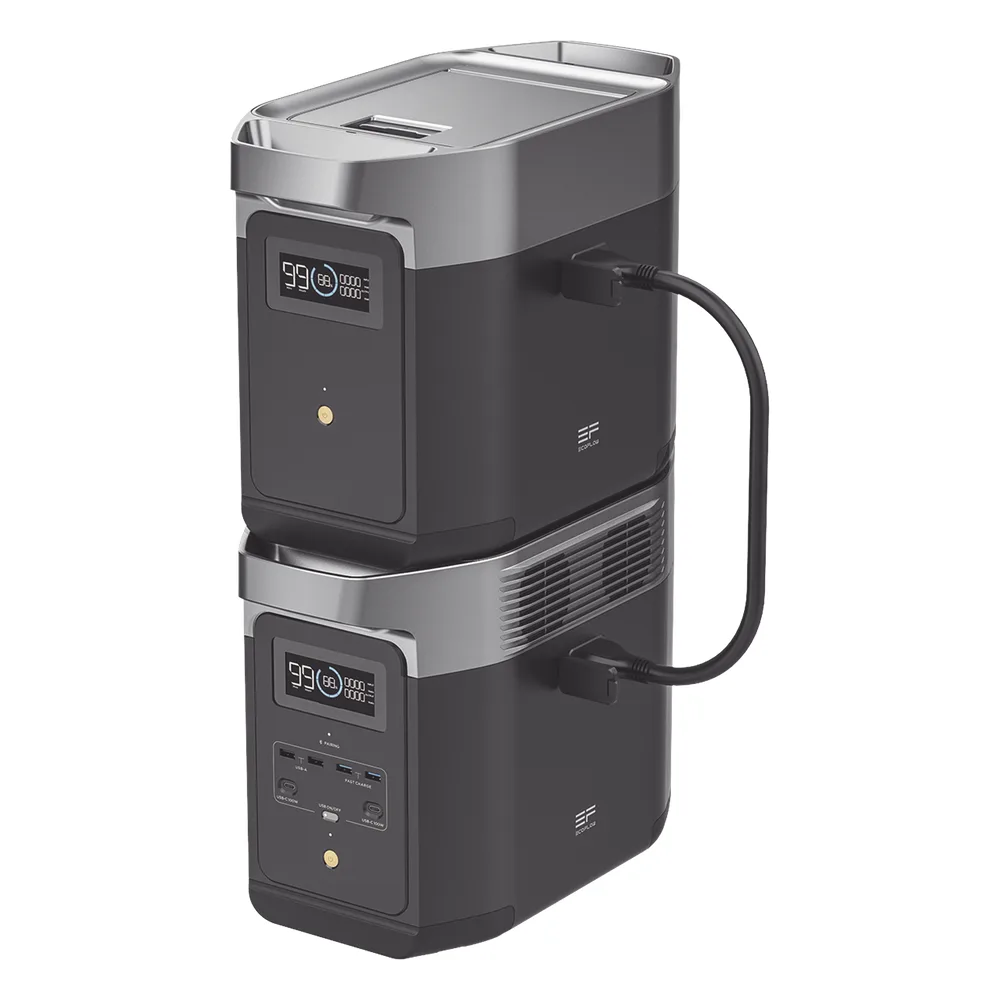 Batería de Litio LFP Inteligente de 1024Wh para Aumentar Tiempo de Respaldo Compatible con EFD330 (DELTA 2) – vista 6
