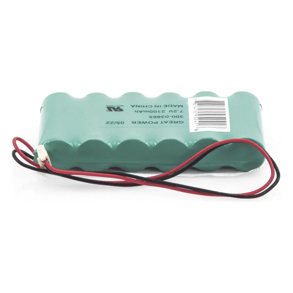 Batería de respaldo recargable NiCd 7.2 V / 2100 mAh para repetidor inalámbrico Honeywell 5800RP – vista 3