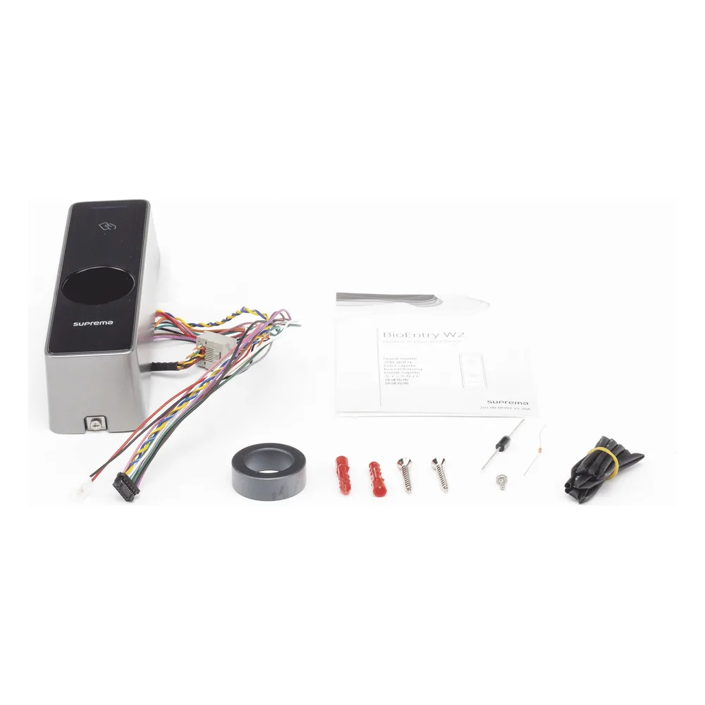 BioEntry W2 Lector de Huella para Exterior IP67 / IK09 / Certificado UL /Multiformato (Lector 125 KHz EM / HID Prox 13.56MHz, MIFARE / NFC / DESFire(EV1) / FeliCa / iClass SE) – vista 6