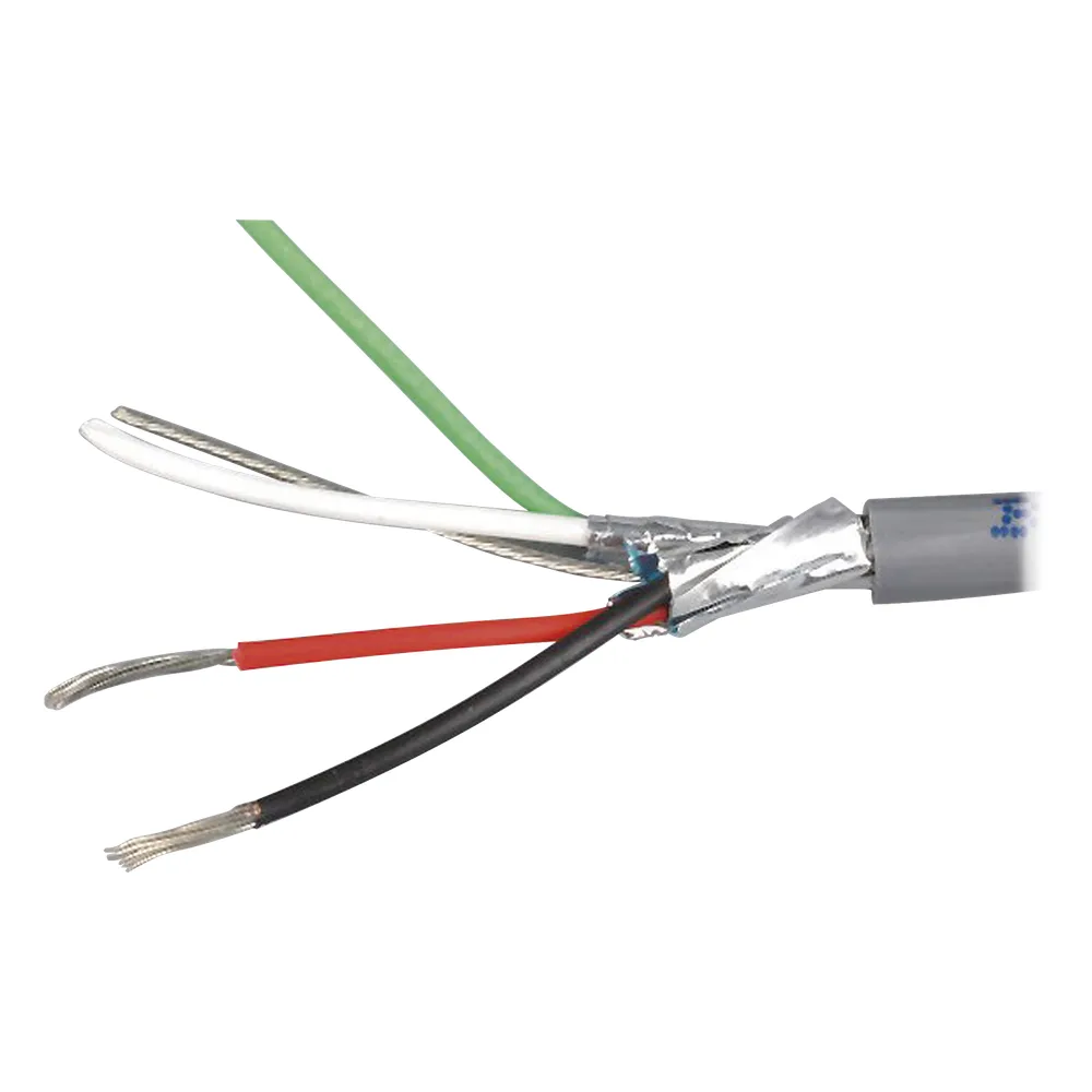 Bobina de 305 m (1000 ft) / Cable para Alarma 4x18 AWG / Blindado / Riser / Gris – vista 4