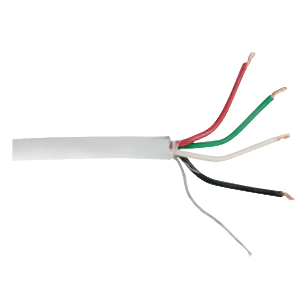 Bobina de 305 m (1000 ft) / Cable para Alarma 4x22 AWG / Blindado / CMR / Gris – vista 2