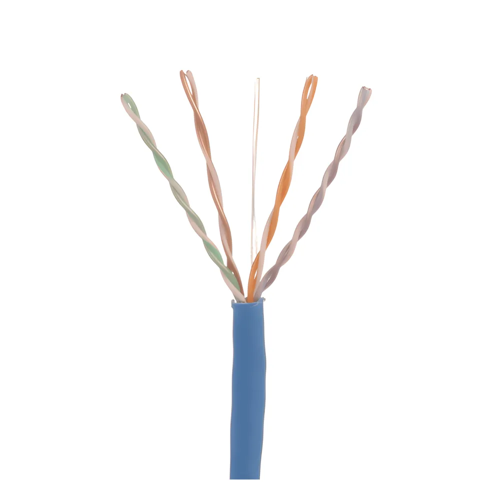 Bobina de Cable UTP 305 Metros (1000 Pies) de Cobre, TX6000? PanNet, Azul, Categoría 6 (24 AWG), CMP (Plenum), de 4 Pares