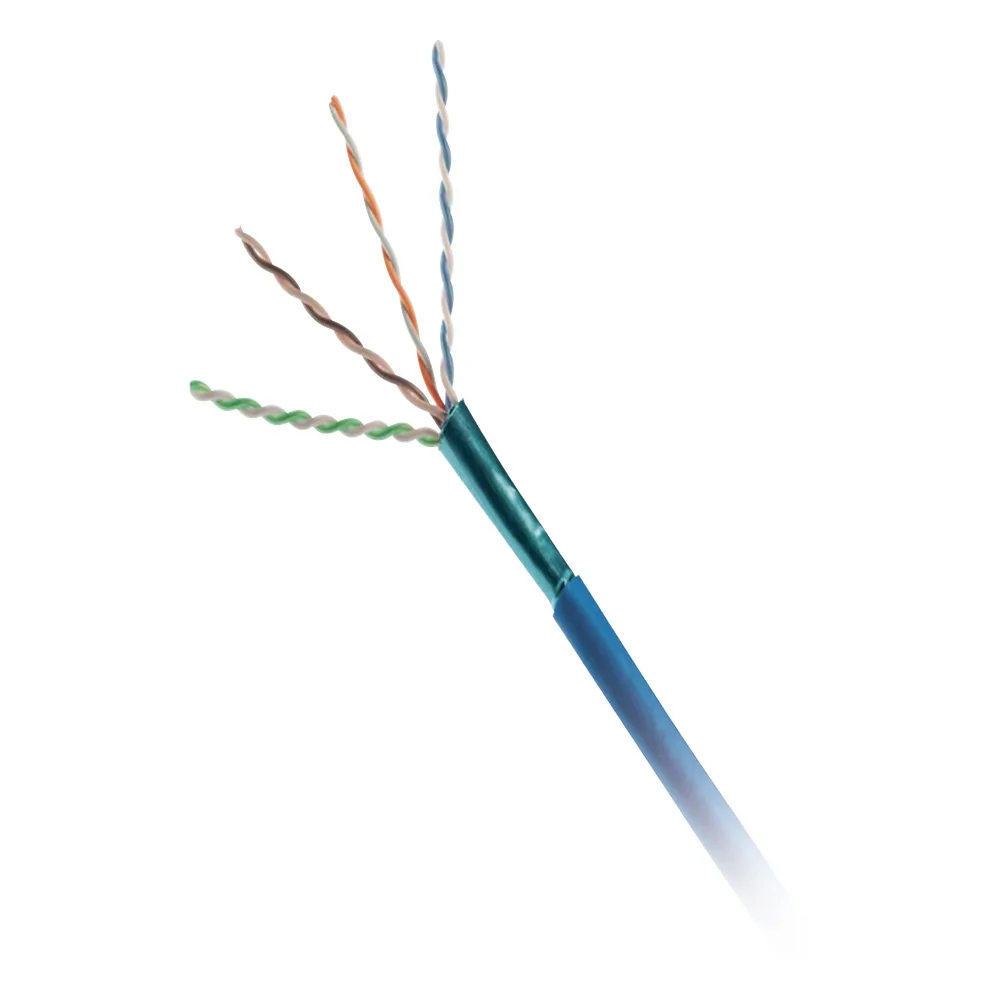 Bobina de Cable UTP de 4 Pares, Vari-MaTriX, Cat6A, 23 AWG, CMP (Plenum), Color Azul, 305 Metros (1000 Pies)