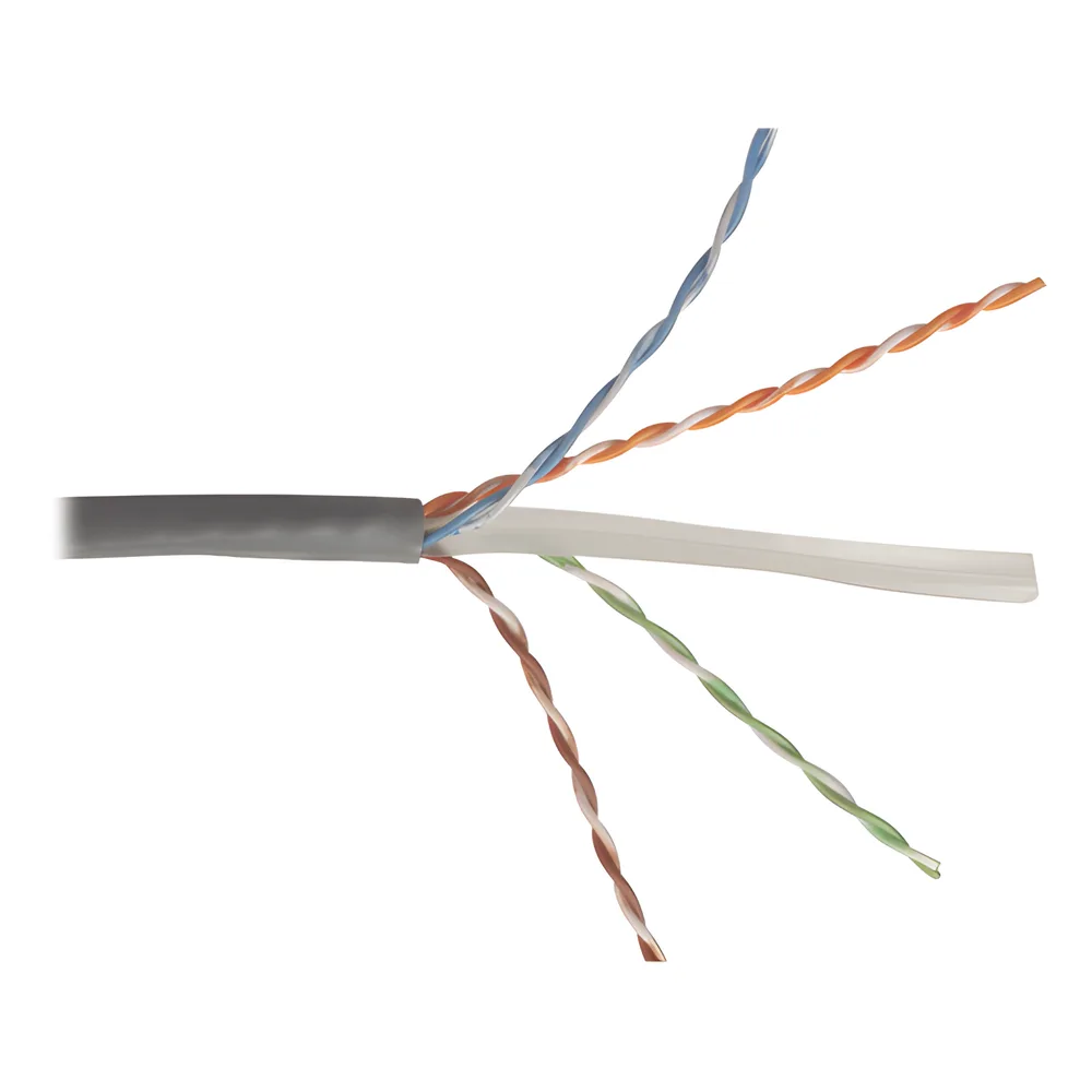 Bobina de Cable UTP Reelex, de 4 Pares, Desempeño Cat6, LS0H (Bajo Humo, Cero Halógenos), Color Gris, 24 AWG, 305 Metros (1000 Pies) – vista 3