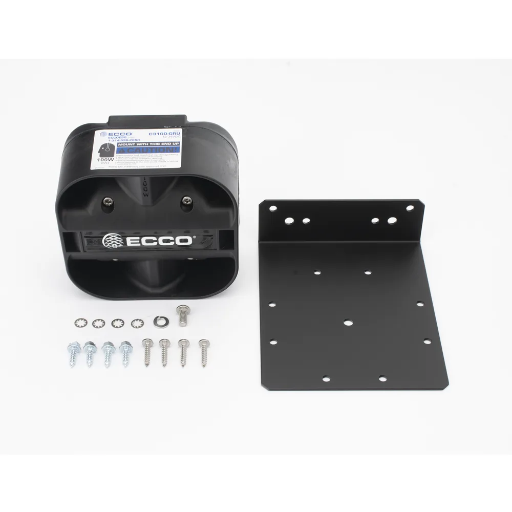 Bocina Compacta de Uso Rudo, 100 Watts de Potencia, Ideal Para Vehículos de Encubierto, Con Soporte Universal, 11 Ohms de Impedancia – vista 5