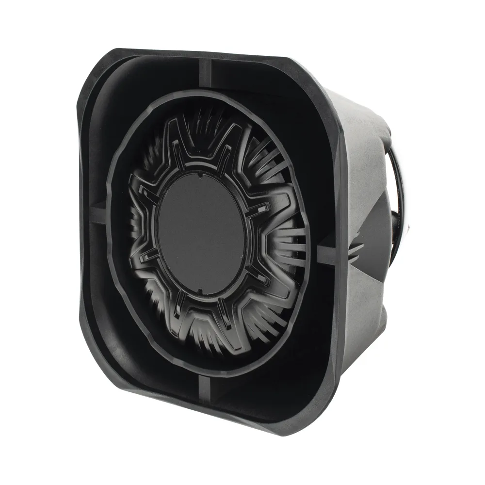 Bocina Compacta de Uso Rudo, 100 Watts de Potencia, Ideal Para Vehículos de Encubierto, Montaje Universal, 11 Ohms de Impedancia