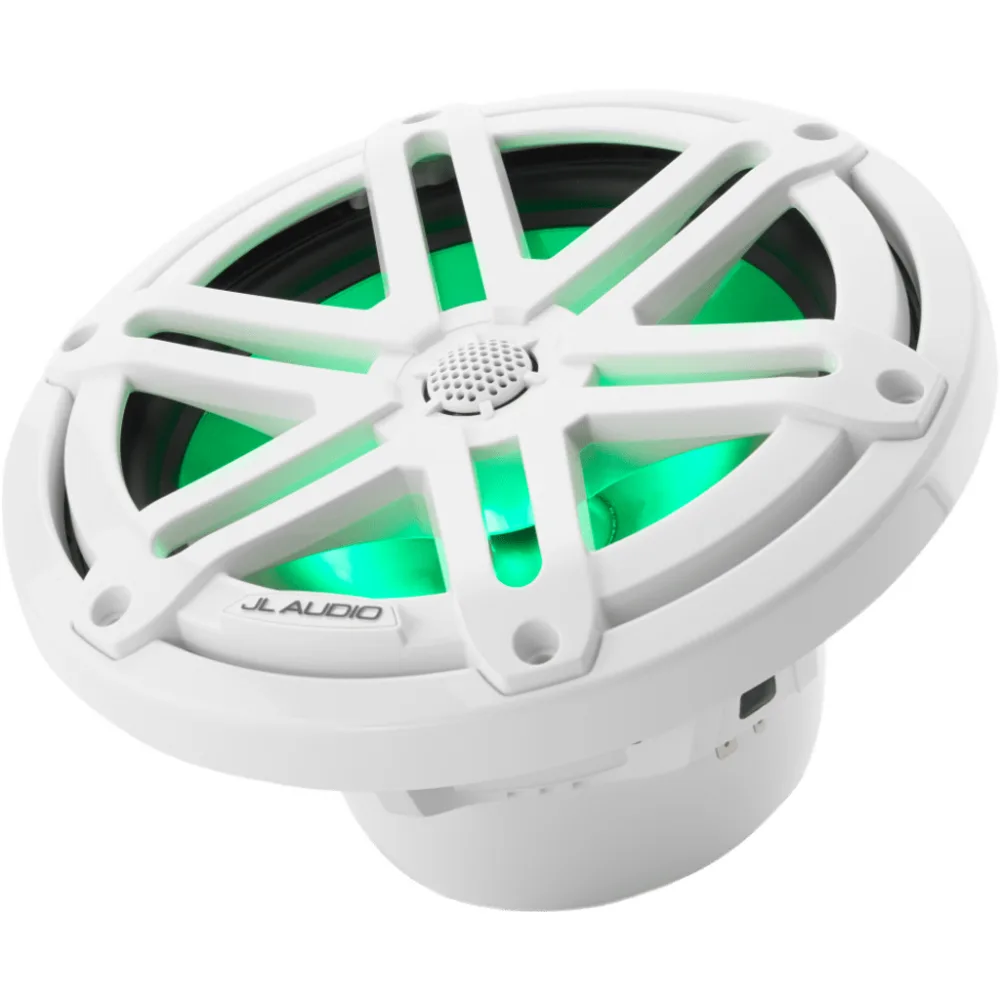 Bocinas Náuticas / 7.7" / Coaxial / 70 W RMS / LED RGB / Rejilla Deportiva Blanca / 4 &Omega; / Respuesta 45 Hz-25 kHz / Polipropileno Relleno de Mica / Tweeter de Cúpula de Seda – vista 3