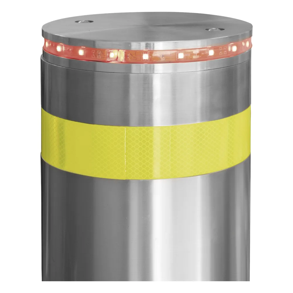 Bolardo Hidráulico Antiembestida 220 mm × 600 mm / Acero Inoxidable 304 / 200,000 J de Resistencia al Impacto / Bomba Hidráulica Integrada / Ciclo de 4 seg / 100 Ciclos por Hora – vista 3