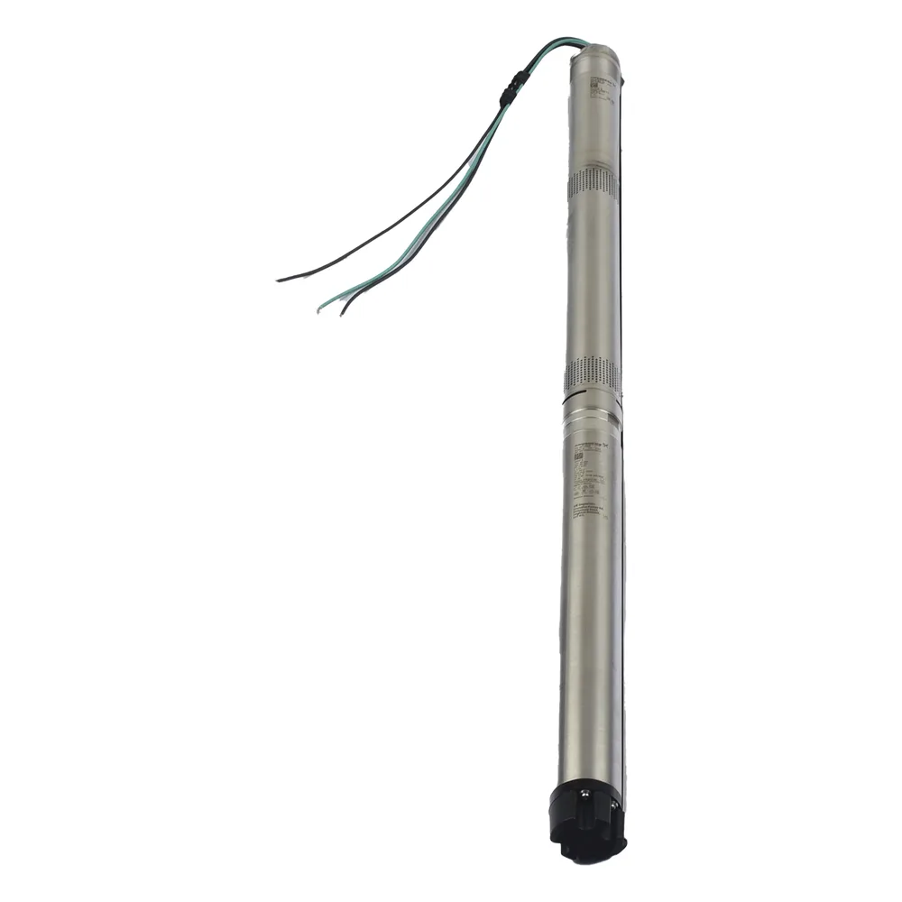 Bomba Sumergible Solar de 1.4 KW , Admite entrada AC 90-240v , Tensión nominal CC 30-300v
