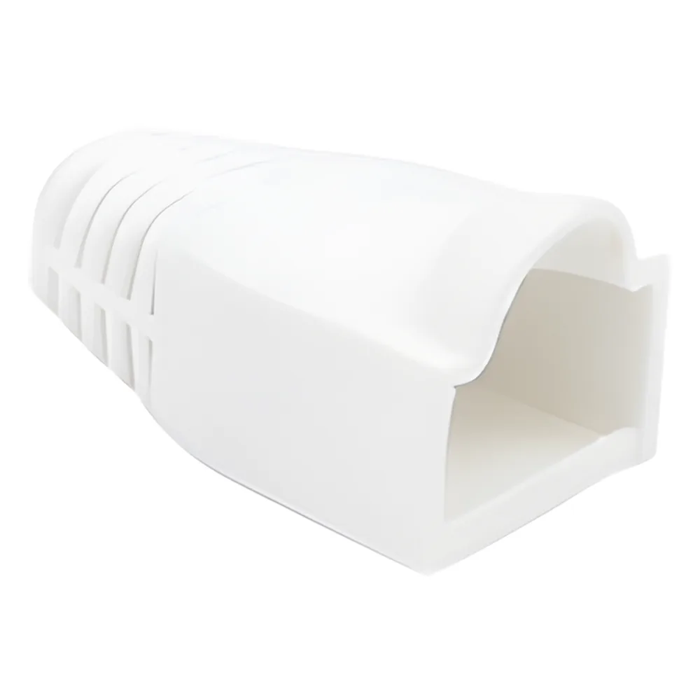 Bota Plástica para Protección de Plug RJ45, Color Blanco – vista 2