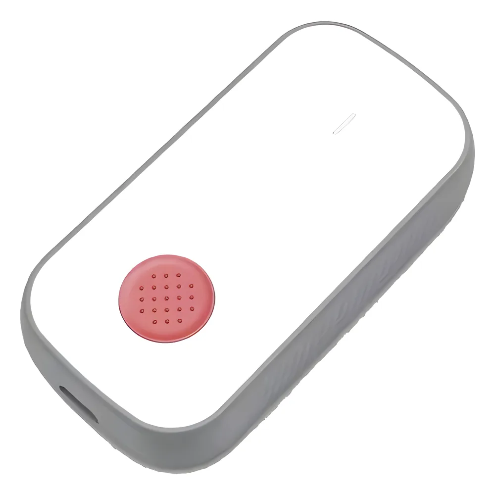Botón de Pánico LoRaWAN con GPS / BLE para Interior y Exterior / Batería Recargable / IP66