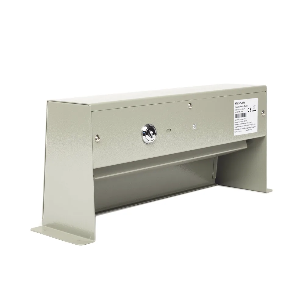 Botón de Pánico Tipo Pedal / Construcción Metálica / Contacto NO/NC / 333 x 88 x 145 mm / Para Paneles AX Hybrid PRO – vista 4
