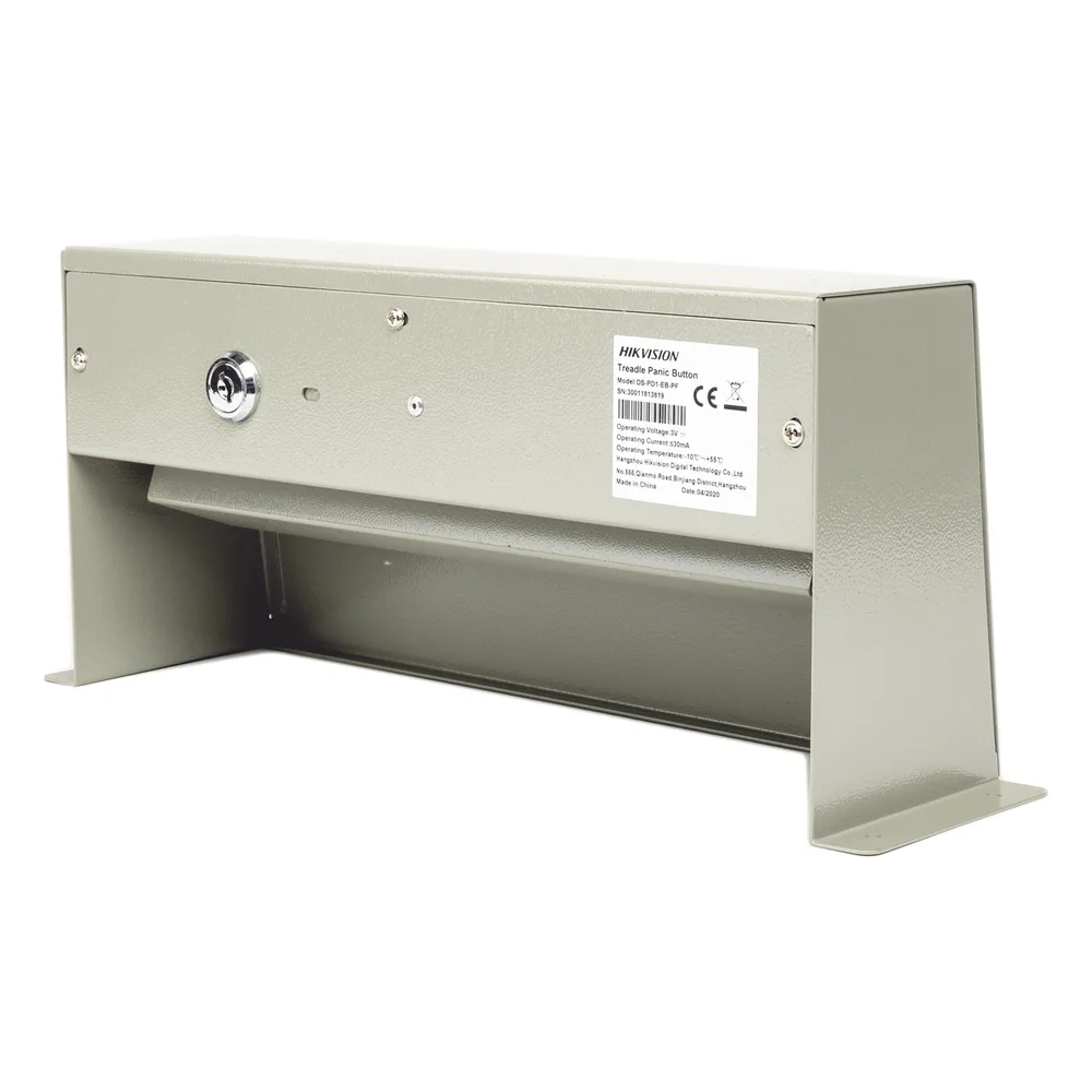 Botón de Pánico Tipo Pedal / Construcción Metálica / Contacto NO/NC / 333 x 88 x 145 mm / Para Paneles AX Hybrid PRO – vista 6