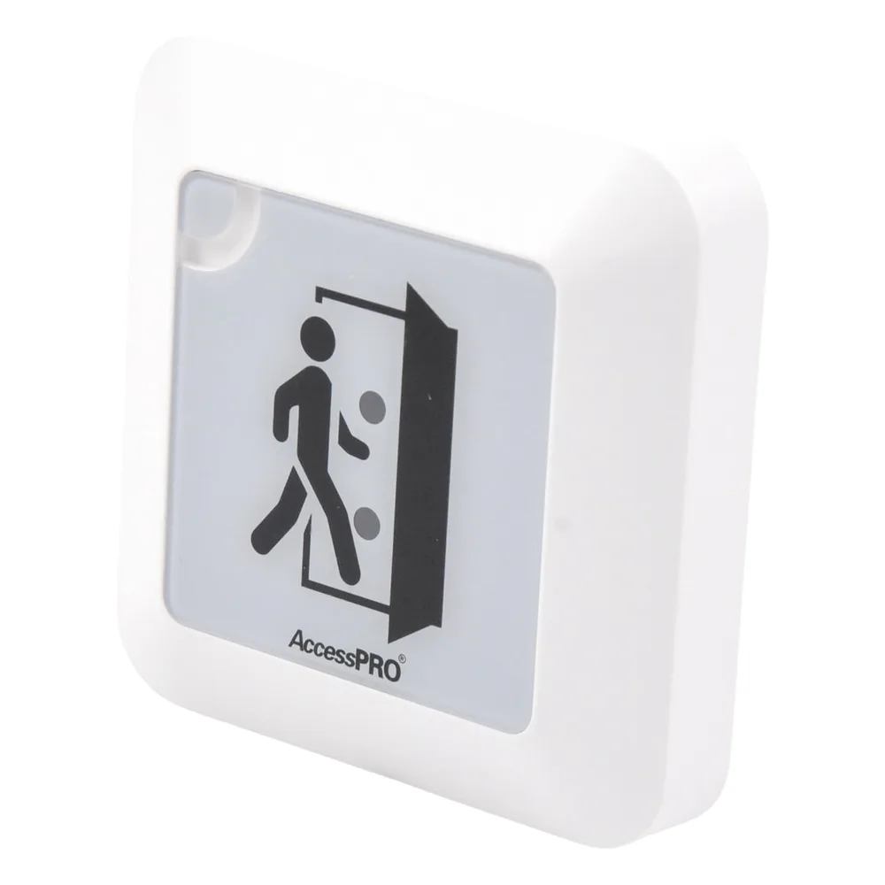 Botón de Salida sin Contacto Compatible con Control Remoto / Temporizado / Distancia Ajustable  / Diseño Moderno – vista 2