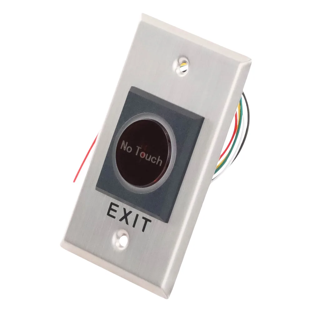 Botón Sin Contacto / Indicador LED / NO / NC / Interior / Acero Inoxidable – vista 4