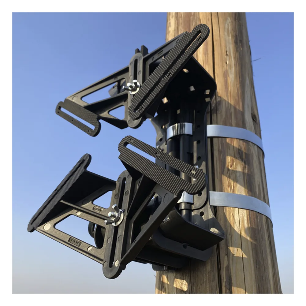 Brackets para Montaje de Caja de Empalme a Raqueta LP-CSS (2 Piezas) – vista 2