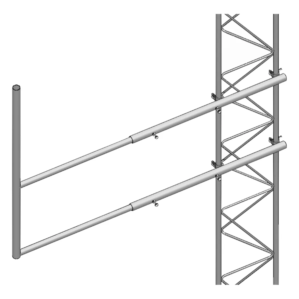 Brazo tipo F para torre STZ35 (Electrolítico).