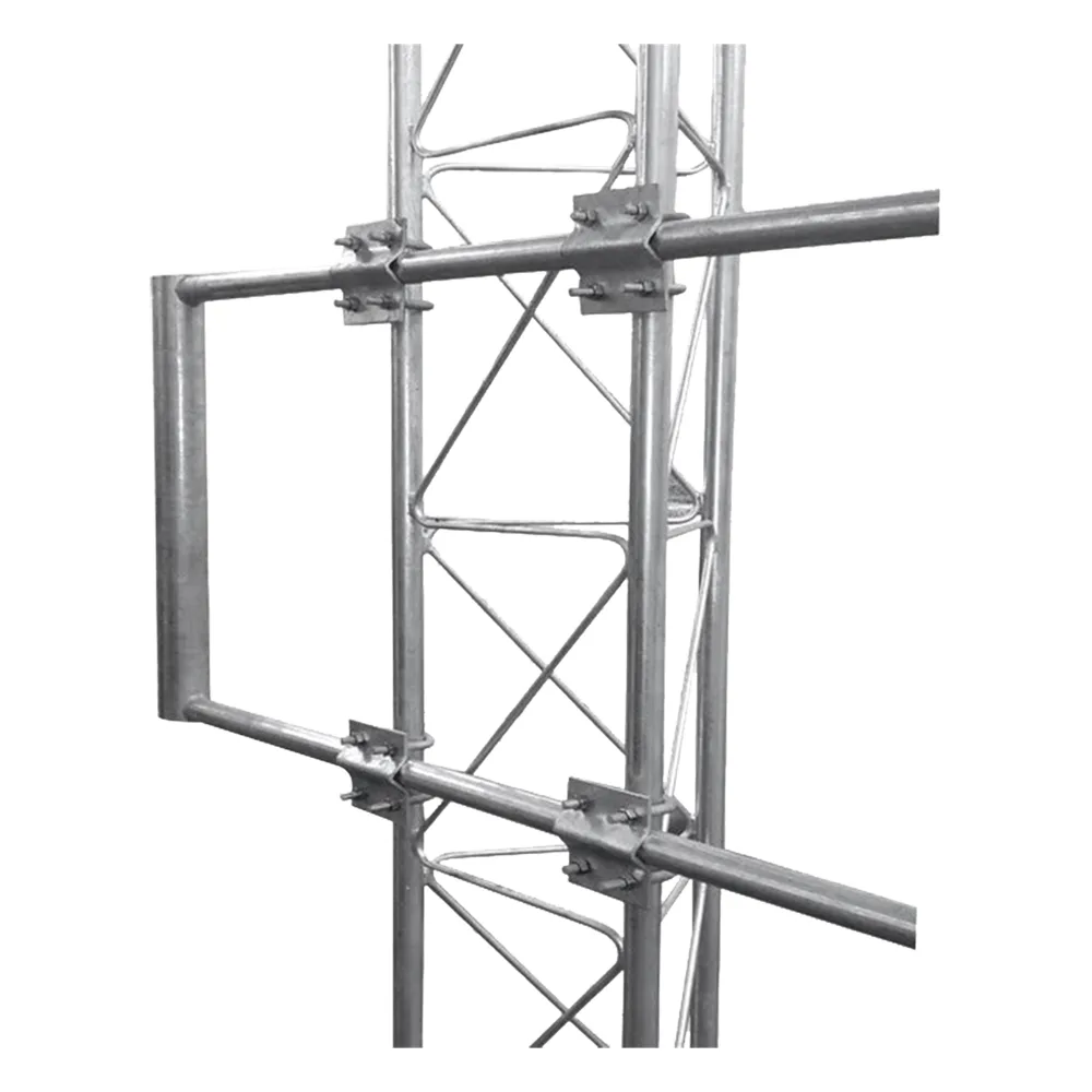 Brazo Uso Rudo para Torre STZ Galvanizado por Inmersión en Caliente de 170 x 60 cm Tubo 2" Ced 30.