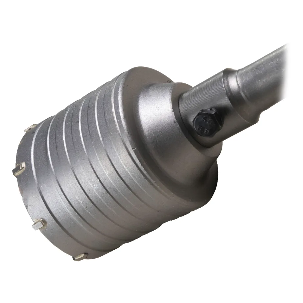 Broca Pasamuros SDS, Sacabocado para Concreto de 65mm con Extensión de 220mm – vista 3