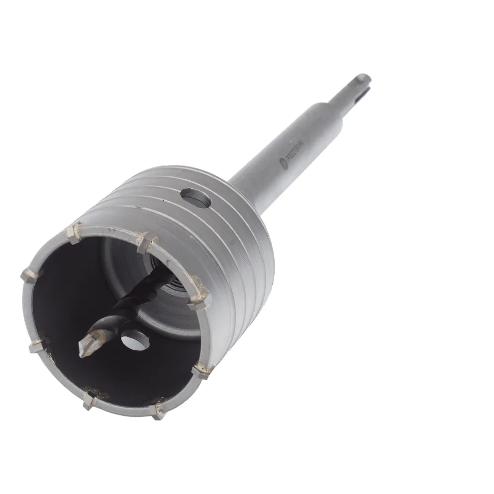 Broca Pasamuros SDS, Sacabocado para Concreto de 65mm con Extensión de 220mm – vista 6