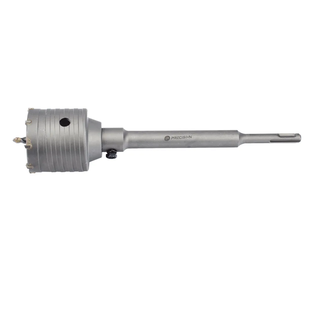 Broca Pasamuros SDS, Sacabocado para Concreto de 65mm con Extensión de 220mm – vista 7