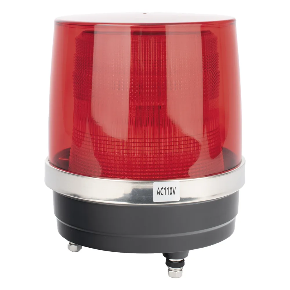 Burbuja Brillante de Larga Vida Útil, Con 150 LEDs, Color Rojo, Domo Rojo, 110 Vca