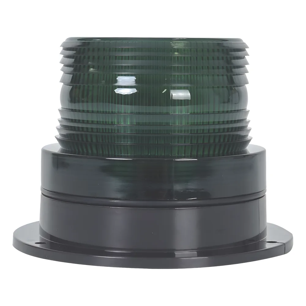 Burbuja Brillante de Larga Vida Útil, con 8 LEDs Color Verde, Domo Verde, 12Vcd – vista 2