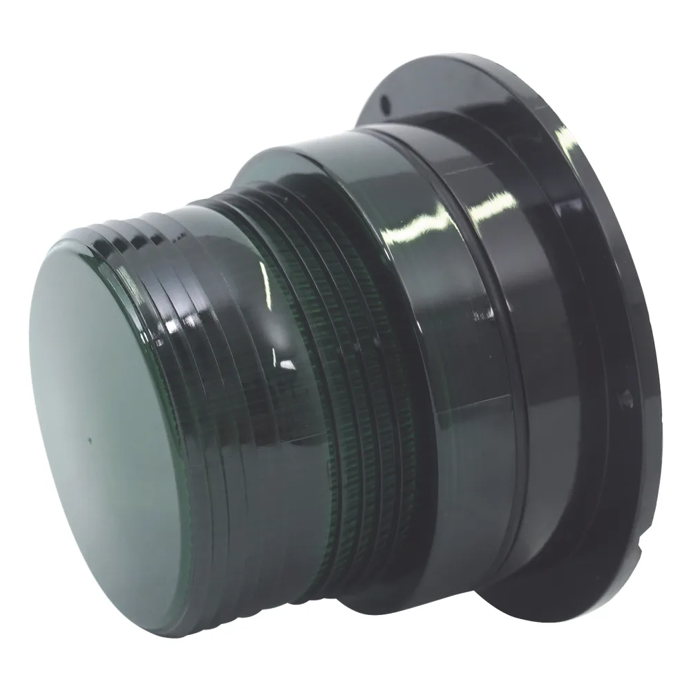 Burbuja Brillante de Larga Vida Útil, con 8 LEDs Color Verde, Domo Verde, 12Vcd – vista 3