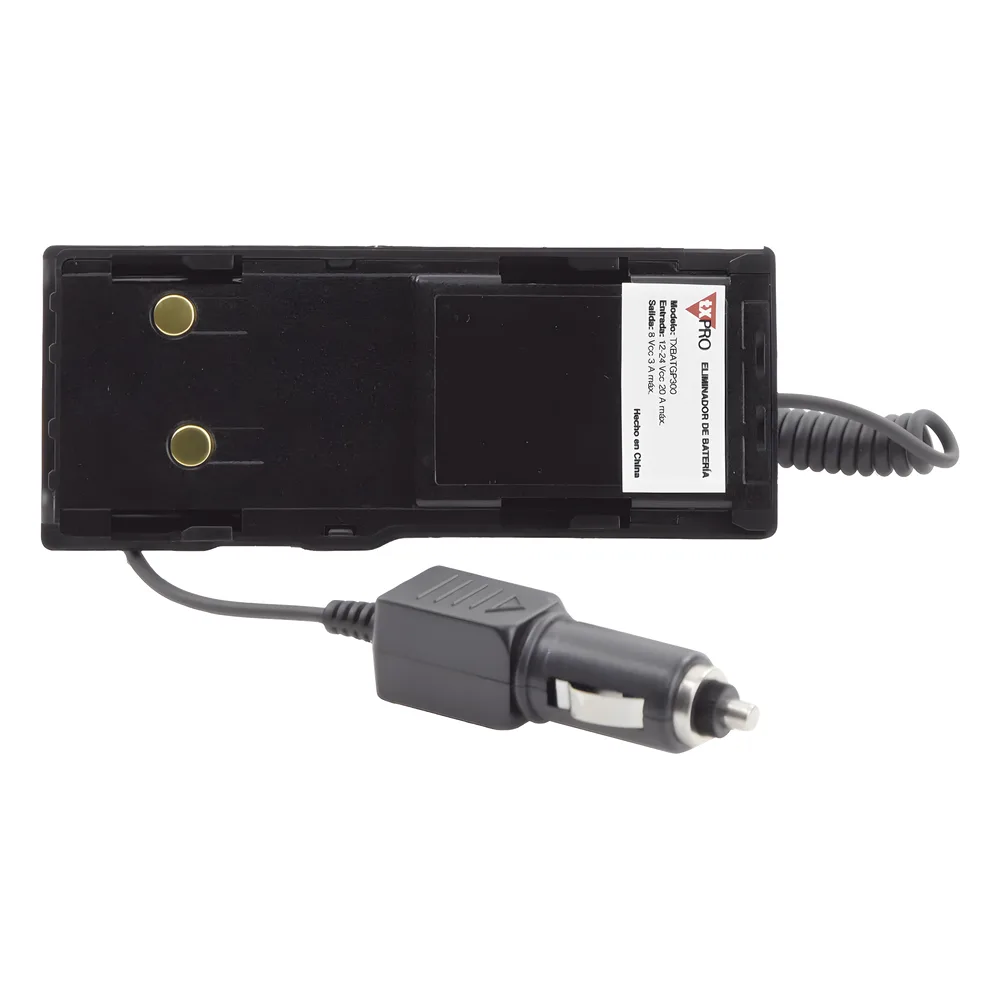 Cable Adaptador de Corriente para vehículo para radios GP300