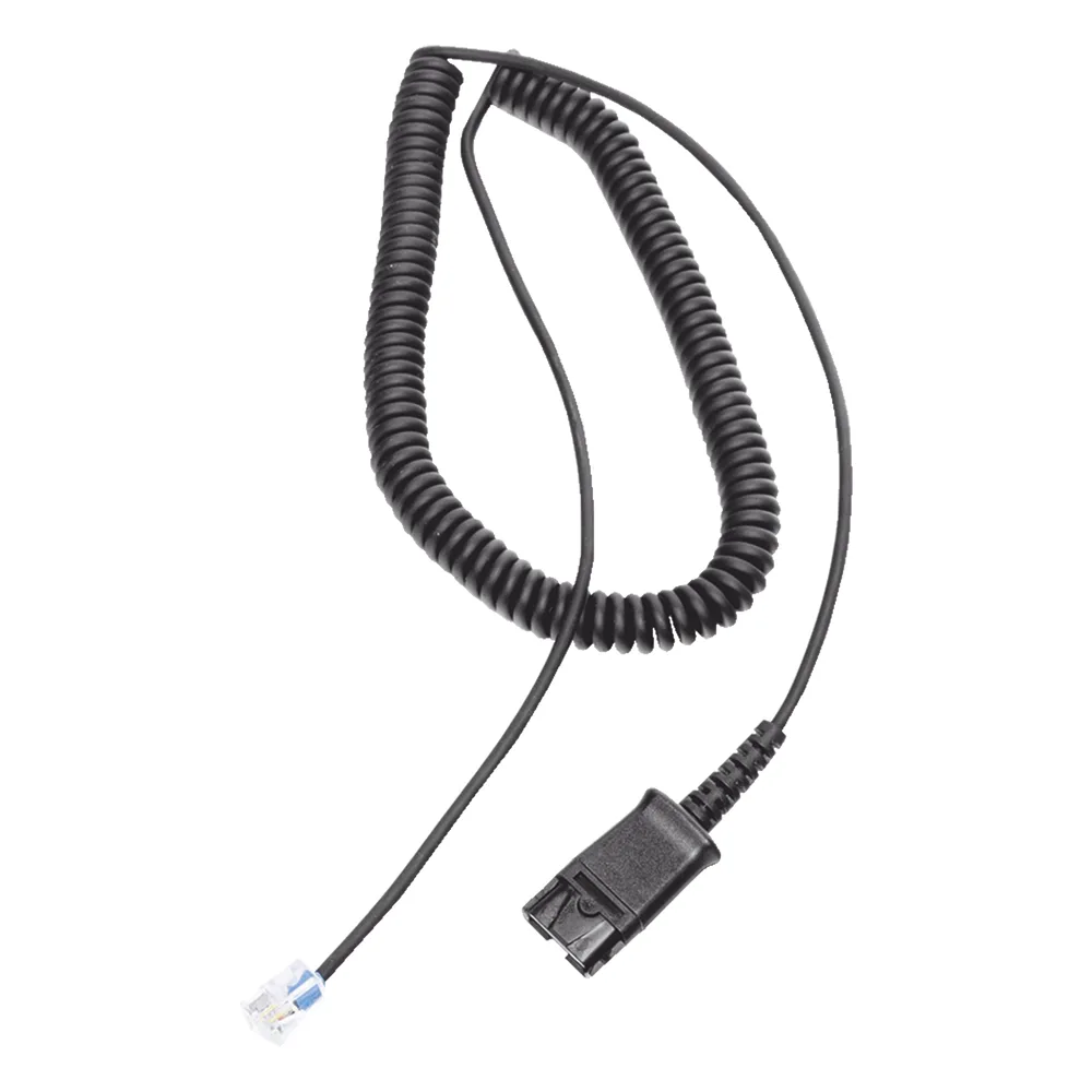Cable adaptador para diademas modelo HT101, HT201 y HT202 para compatibilidad con teléfonos Grandstream, análogos, digitales, etc.