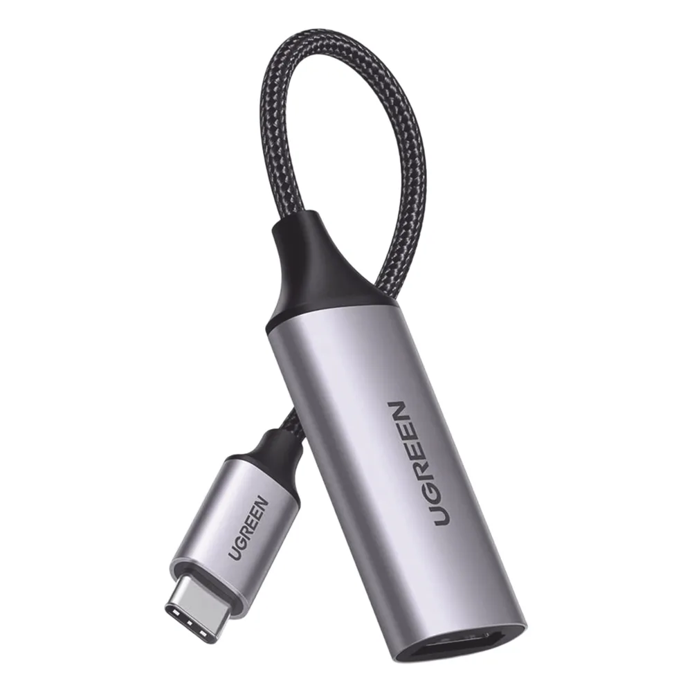 Cable Adaptador USB C a HDMI 4K@60Hz / Convertidor Thunderbolt 3 / Caja de Aluminio / HDMI V2.0 / 3D / Longitud del Cable 10 cm (3.94 Pulgadas)