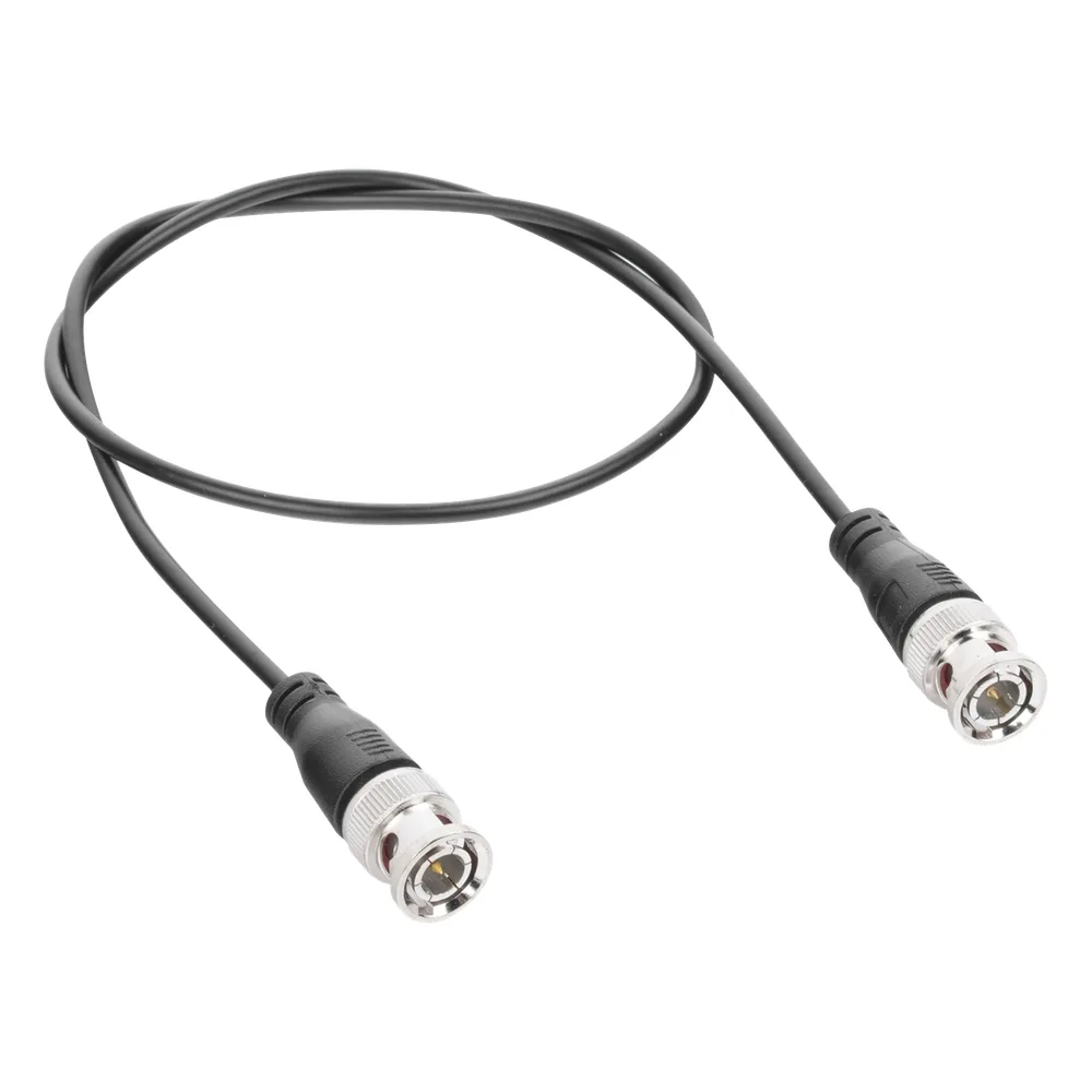 Cable Coaxial Armado con Conector BNC (Video) / Longitud de 1.5 Metros (4.92 Pies) / Optimizado para Cámaras 4K / Uso en Interior