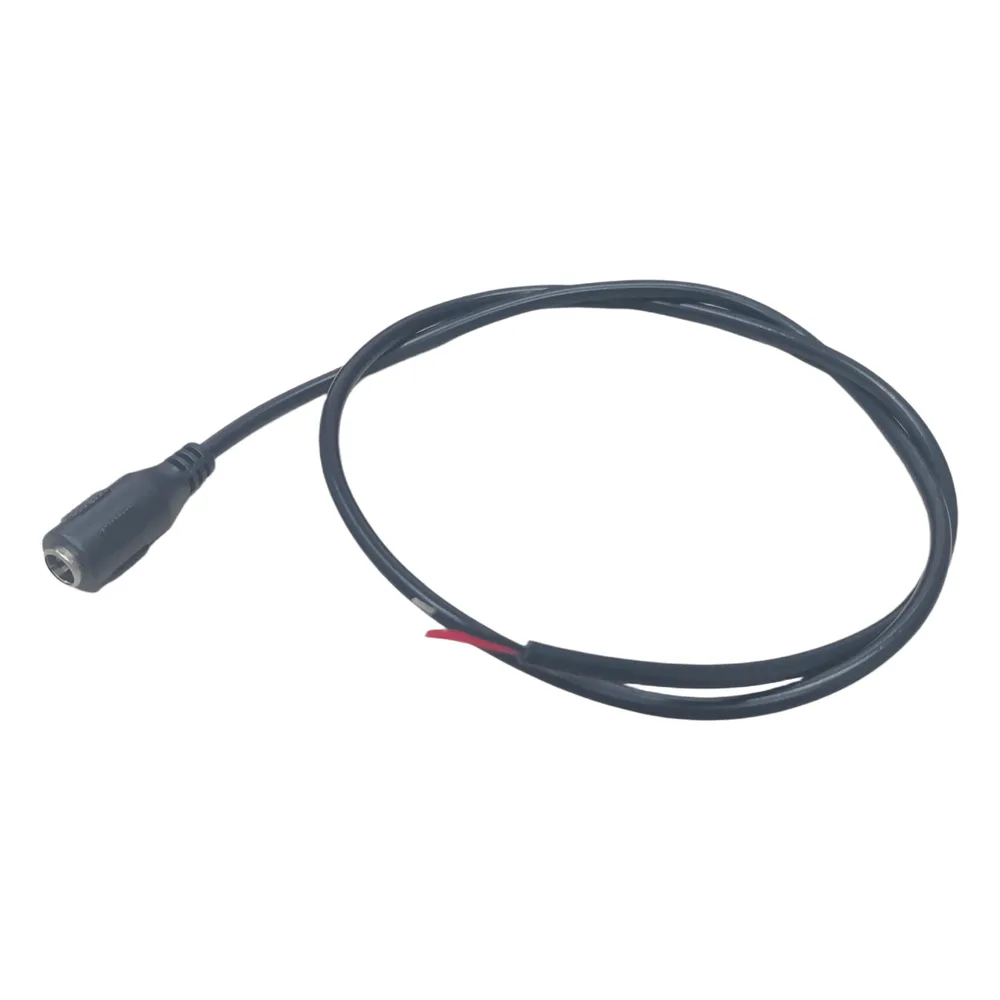 Cable con Conector Macho (Pigtail) / Forro Negro | Alimentación para Vcc con Puntas Libres | Polarizado | Largo 22 cm (8.66 Pulgadas) | Calibre 22AWG. – vista 3
