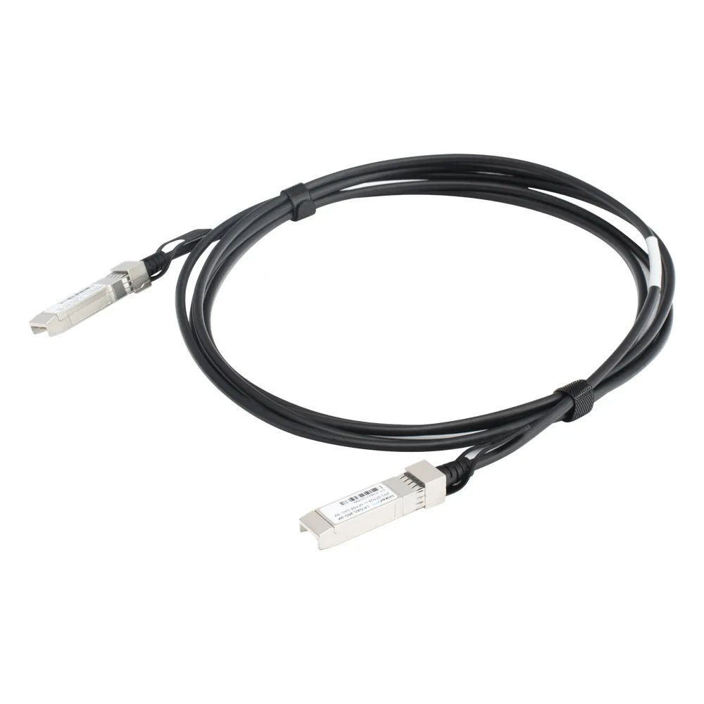 Cable DAC SFP28 de 25 Gbps a 25 Gbps / Passive Direct Attach Copper Twinax Cable / Longitud: 3 metros
